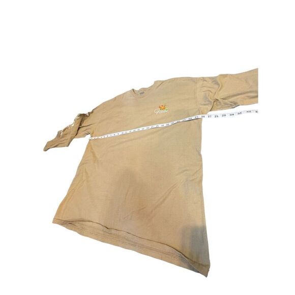 Vans Men's Fatal Floral Long Sleeve T-Shirt Small Beige Graphic Print Size XXL - Picture 11 of 12